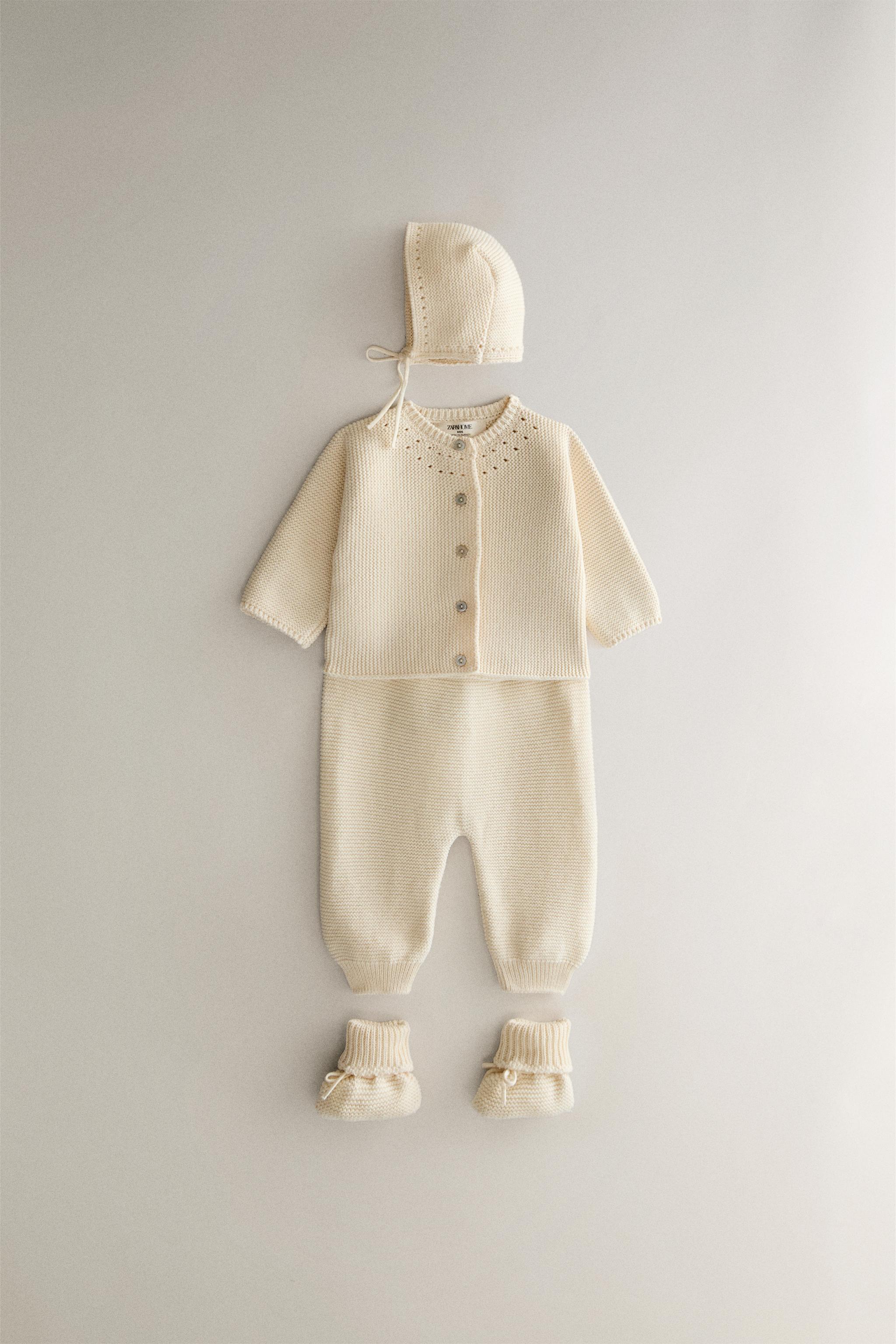 BABY KNIT BONNET